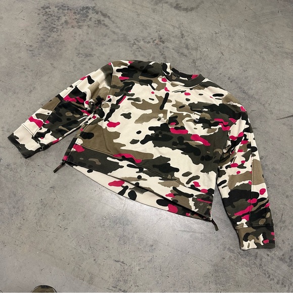 G-Star Raw loose fit camo all over pullover sweater - Picture 2 of 9